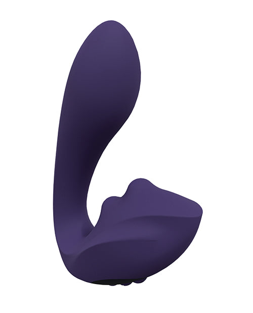 Load image into Gallery viewer, Shots Yuki Dual Action G-Spot Vibrator w/Massaging Beads - Purple