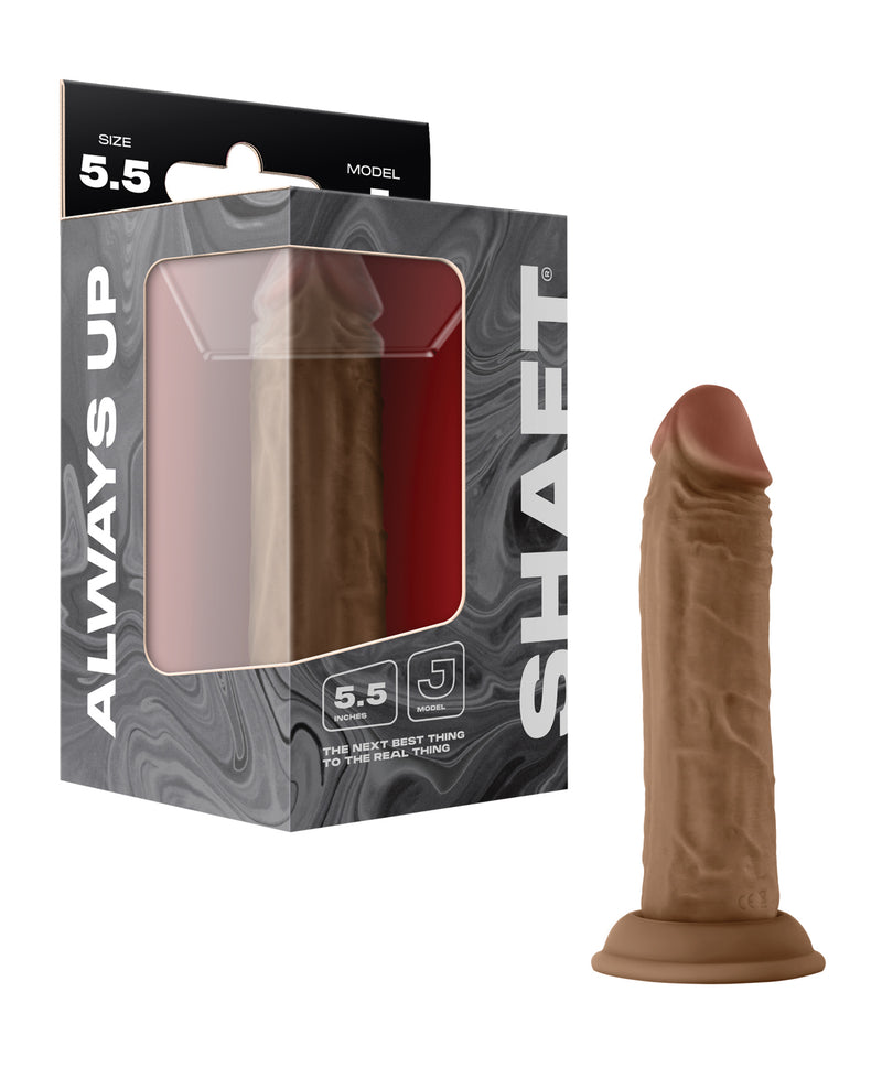 Load image into Gallery viewer, Shaft Model J Flexskin Liquid Silicone Five And A Half Inch Dong Oak Hyper Realistic Dual Layer Dildo For Realistic Feel