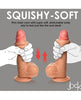 Load image into Gallery viewer, Curve Toys Jock Real Skin Silicone 8" Dildo w/Balls