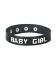 Load image into Gallery viewer, Spartacus BABYGIRL Leather Collar - Black
