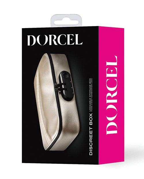 Charger l'image dans la visionneuse de la galerie, Dorcel Lockable Discreet Box - Luxury Gold