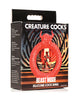 Afbeelding laden in Galerijviewer, Creature Cocks Beast Mode Silicone Cock Ring - Red