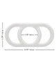 Load image into Gallery viewer, Alpha Liquid Silicone Commander Cock Ring - Natural