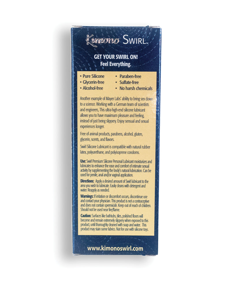 Indlæs billede i gallerifremviser, Kimono Swirl Silicone Lubricant - 3.4 oz Pump