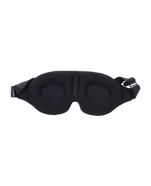 Carica l'immagine nel visualizzatore Galleria, Sportsheets Blackout Memory Foam Blindfold - Black