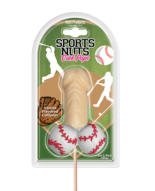 Load image into Gallery viewer, Sports Nuts Cock Pop Baseballs - Vanilla