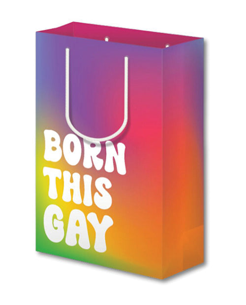Afbeelding laden in Galerijviewer, Born This Gay Pride Large Gift Bag