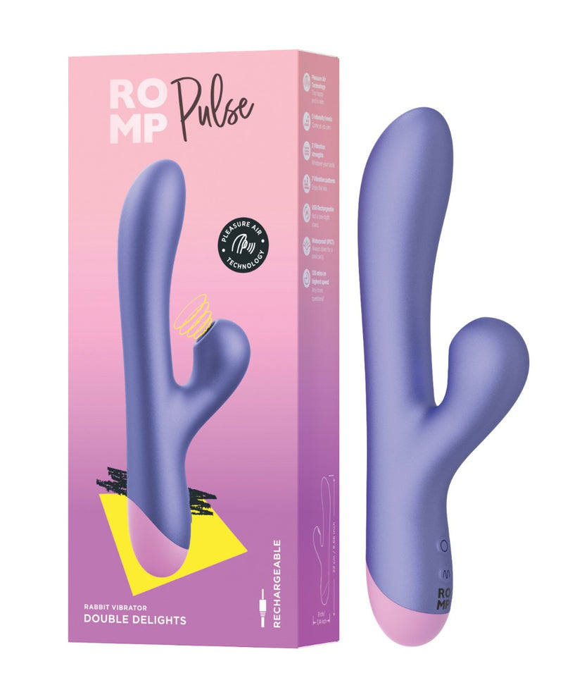 Cargue la imagen en el visor de la galería, ROMP Pulse Air Pulse Rabbit - Purple 3D