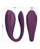 Lataa kuva gallerian katseluohjelmaan, Pretty Love Aari Thumping Dual Vibrator - Purple