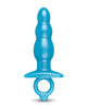Załaduj obraz do przeglądarki galerii, b-Vibe Butties Bounce Beaded Tapered Plug - Blue