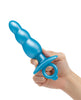 Załaduj obraz do przeglądarki galerii, b-Vibe Butties Bounce Beaded Tapered Plug - Blue