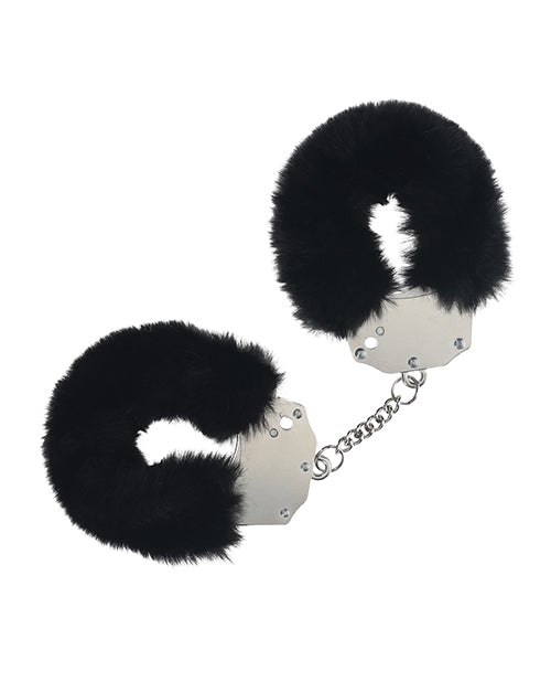 Load image into Gallery viewer, Shots Ouch! Heavy-duty Fluffy Handcuffs - Black