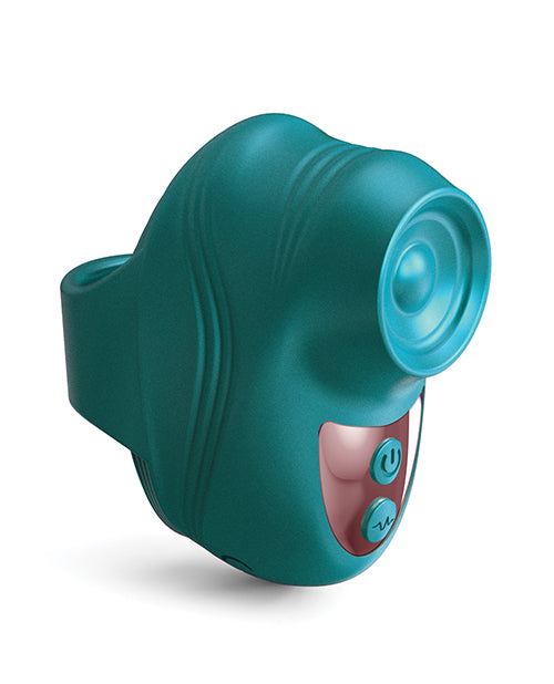 Charger l'image dans la visionneuse de la galerie, Love to Love Kisscool Tapping Finger Vibe - Teal Me