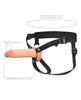 Load image into Gallery viewer, Fantasy X-tensions Elite 7" Silicone Hollow Strap-on - Light