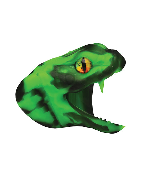 Załaduj obraz do przeglądarki galerii, Creature Cocks Master Cobra Silicone Cock Ring - Green