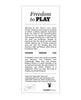 Load image into Gallery viewer, Playboy Pleasure Pleasure Zone Vibrator - 2 AM Black