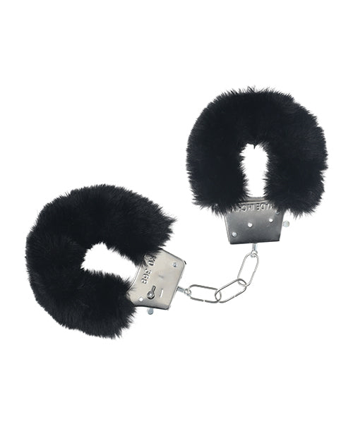 Load image into Gallery viewer, Shots Ouch! Classic Fluffy Handcuffs - Black
