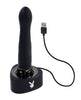 Load image into Gallery viewer, Playboy Pleasure Pleasure Zone Vibrator - 2 AM Black
