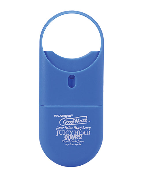 Cargue la imagen en el visor de la galería, GoodHead Juicy Head Dry Mouth Spray To-Go - .30 oz Sour Blue Raspberry