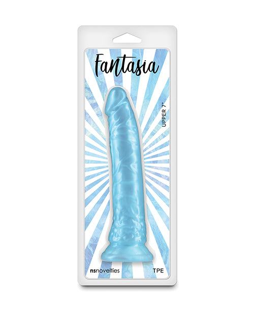 Carica l'immagine nel visualizzatore Galleria, Fantasia Upper 7" Dildo - Turquoise