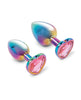 Carica l'immagine nel visualizzatore Galleria, Gemsations 2 pc 2.75" & 3.25" Chrome Anal Training Set - Rainbow