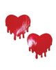 Ladda bilden i Galleri Viewer, Pastease Faux Leather Melty Heart - Red O/S