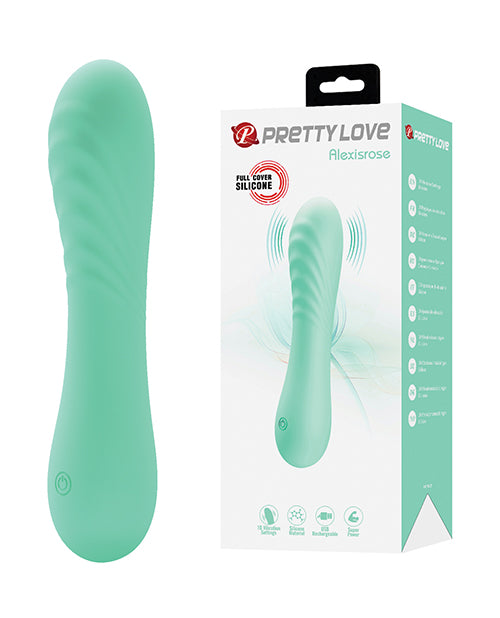 Cargue la imagen en el visor de la galería, Pretty Love Alexisrose Curved Vibrator - Aqua