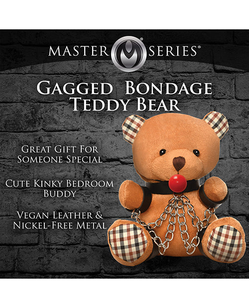 Load image into Gallery viewer, Master Series Gagged Teddy Bear Plush