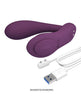 Charger l'image dans la visionneuse de la galerie, Pretty Love Franz Magnetic App-Controlled Panty Vibe - Purple