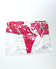 Cargue la imagen en el visor de la galería, Raelynn Satin Strappy Underwire Bra w/G-String 2 pc Set - Pink Yarrow XL