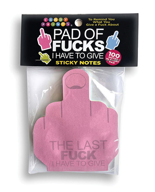 Cargue la imagen en el visor de la galería, Last Fuck I Have to Give Sticky Notes - 100 Notes Per Pad