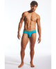 Cargue la imagen en el visor de la galería, Cocksox Contour Pouch Sports Brief - Turquoise MD