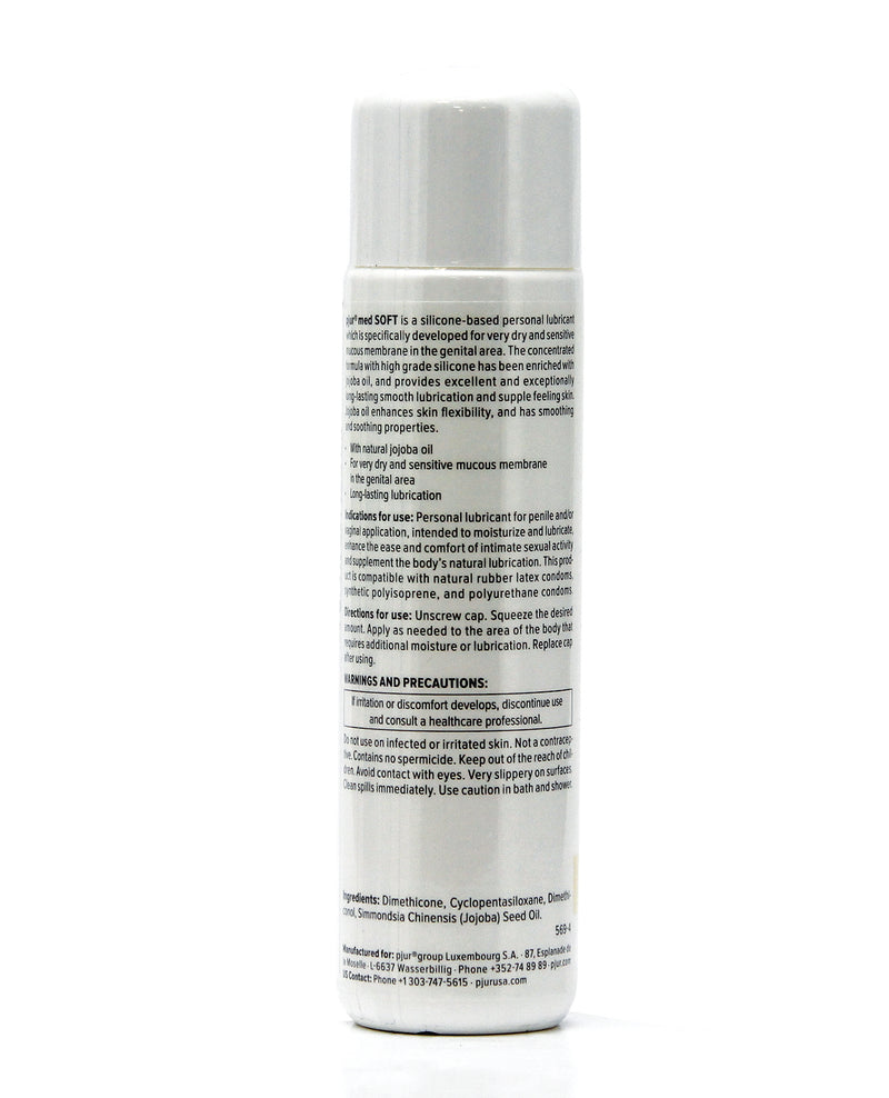 Cargue la imagen en el visor de la galería, Pjur Med Lubricante Personal de Silicona Soft Glide - Botella de 100 ml