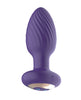 Load image into Gallery viewer, The Royale Rotating Anal Plug - Purple