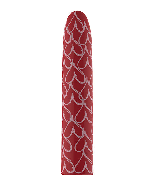 Load image into Gallery viewer, Luv Inc. Graffiti Heart Bullet - Red