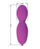 Load image into Gallery viewer, Pretty Love Vega Rotating Head Mini Wand - Fuchsia
