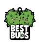Φόρτωση εικόνας στο πρόγραμμα προβολής Gallery, Wood Rocket Best Buds Pine Scent Car Air Freshener Cardboard