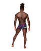Lataa kuva gallerian katseluohjelmaan, Galactic Sheer Micro Mesh Mini Short Multi Color LG