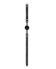 Load image into Gallery viewer, Shots Ouch Black & White Silicone Ball Gag - Black