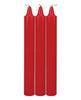 Carica l'immagine nel visualizzatore Galleria, Japanese Drip Candles - Pack of 3 Red