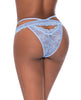 Indlæs billede i gallerifremviser, Ooh La Lace Peek-a-Boo Cheeky Panty Periwinkle L/XL