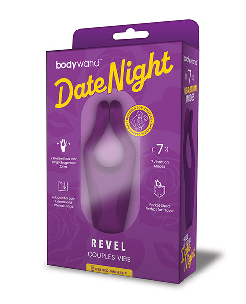 Încărcați imaginea în vizualizatorul Galerie, Xgen Bodywand Date Night Revel Couples Vibe - Purple