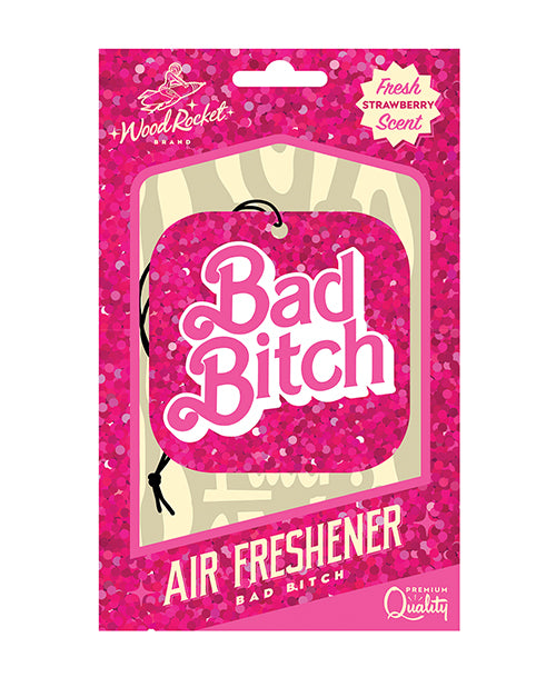 Charger l'image dans la visionneuse de la galerie, Wood Rocket Bad Bitch Air Freshener - Strawberry