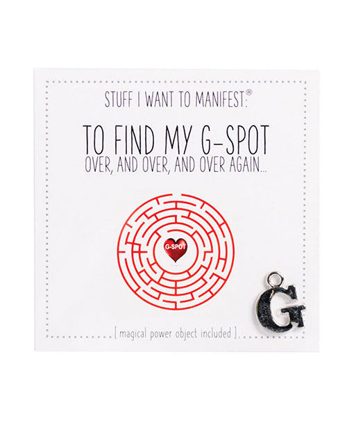 Load image into Gallery viewer, Warm Human Find My G Spot Mini Card & Charm