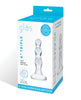 Lataa kuva gallerian katseluohjelmaan, Glas Triple Play Beaded Butt Plug - Clear