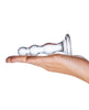 Lataa kuva gallerian katseluohjelmaan, Glas Triple Play Beaded Butt Plug - Clear