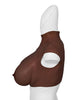 Lataa kuva gallerian katseluohjelmaan, XX-DREAMTOYS Ultra Realistic H Cup Breast Form Extra Large - Black