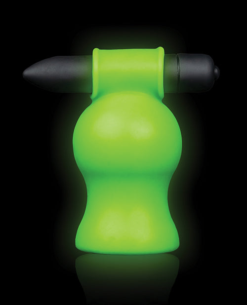 Load image into Gallery viewer, Shots Ouch Vibrating Head Masturbator - Glow in the Dark