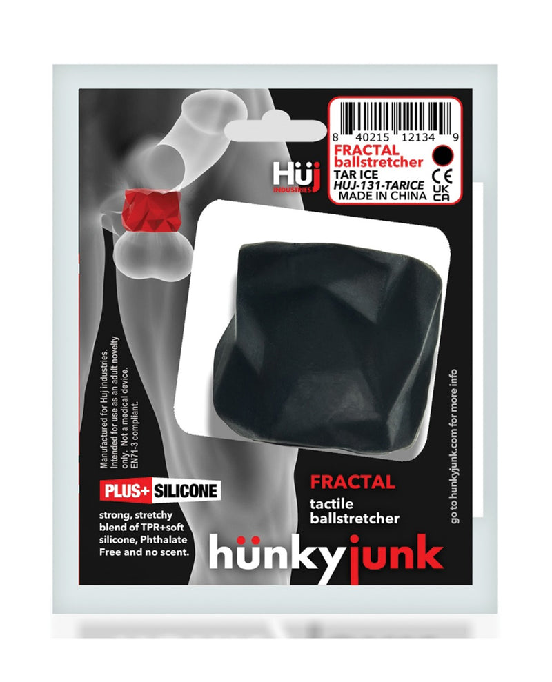 Load image into Gallery viewer, Hunky Junk Fractal Ballstretcher - Tar Ice