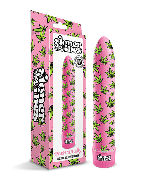 Ladda bilden i Galleri Viewer, Stoner Vibes Paket En Fatty Multi Hastighet Vibrator - Pink Kush